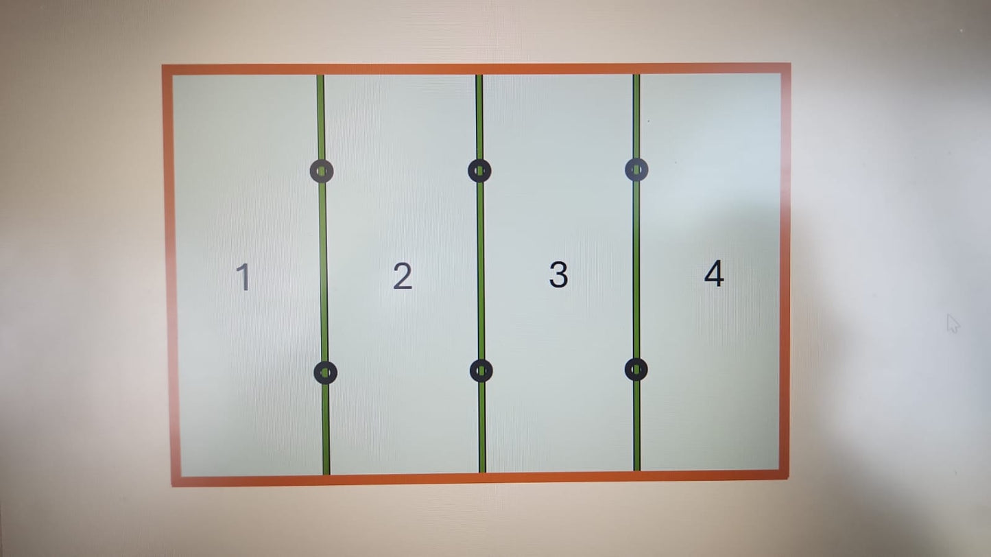 Custom 4 Decorative Panel "Jagasatru" - Natural