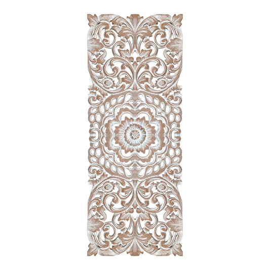 Custom Decorative Panel "Indah" - Antic Wash