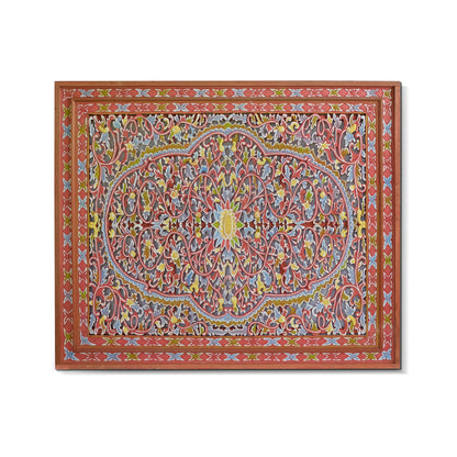 SALE - Custom Decorative Panel "Jimbaran" - Red