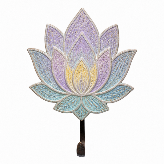 Brass Carved Hanger – Lotus