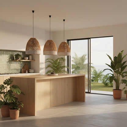 Rattan Pendant Lamp Shades "Nusa Dua"